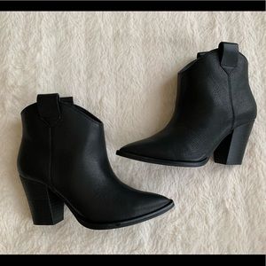 Lucky Brand Black Booties, Never worn